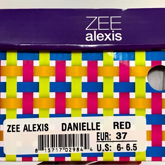 NIB $89 ZEE ALEXIS DANIELLE Memory Foam Woven CASHMERE Sneakers 6-6.5 HANDS FREE - Picture 14 of 16